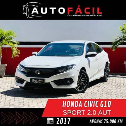 HONDA CIVIC 2.0 16V FLEXONE SPORT 4P CVT HONDA CIVIC 2.0 16V FLEXONE SPORT 4P CVT